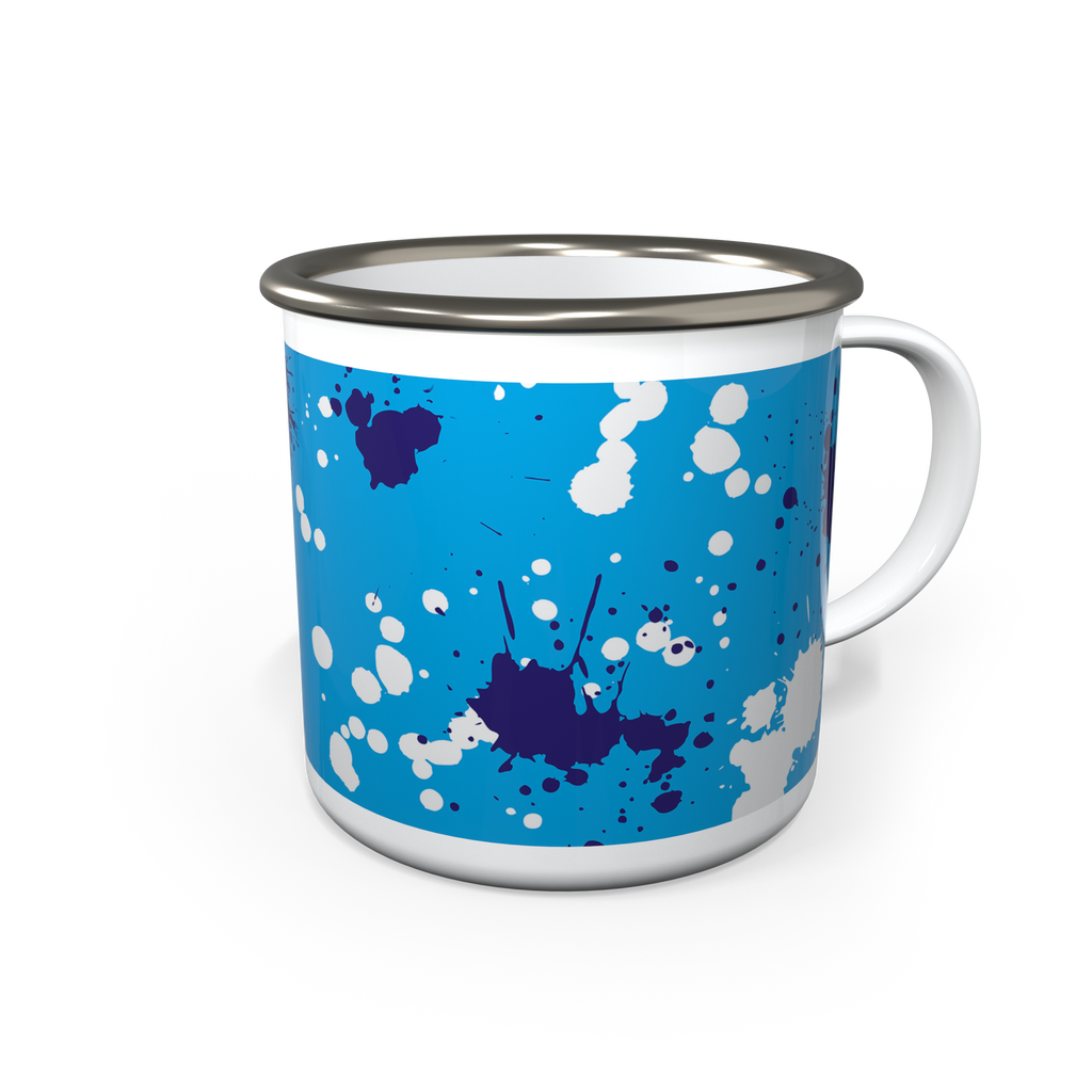 13oz Enamel Camping Mug