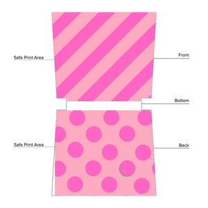 All-Over Print Large Tote Bag w/ Pocket